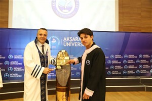 Bölümümüz Öğrencisi Bayram Doğan Aksaray Üniversitesi Birincisi Oldu!