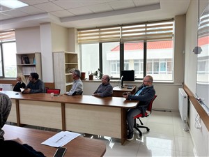Tarih Bölümünde Kalite Güvencesi Çalışmaları Kapsamında Toplantı Gerçekleştirildi