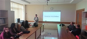 Lisans ve Lisansüstü Öğrencilerimizden Seminer Sunumları